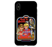 Let's Talk to Ghosts Demon Retro Vintage Funny Adult Humor Carcasa para iPhone XS Max