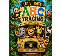 Let's Trace Alphabet A to Z: Jungle animals tracing letters