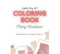 Let's try it! COLORING BOOK Merry Christmas!