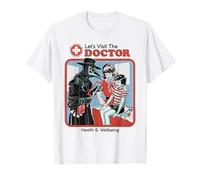 Let's Visit the Doctor Plague Retro Funny Adult Humor Camiseta