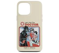Let's Visit the Doctor Plague Retro Funny Adult Humor Carcasa para iPhone 13 Pro Max