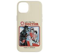 Let's Visit the Doctor Plague Retro Funny Adult Humor Carcasa para iPhone 14 Plus