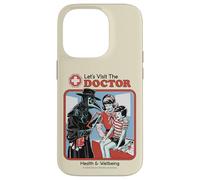 Let's Visit the Doctor Plague Retro Funny Adult Humor Carcasa para iPhone 14 Pro