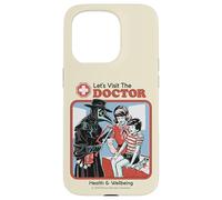 Let's Visit the Doctor Plague Retro Funny Adult Humor Carcasa para iPhone 15 Pro