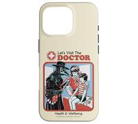 Let's Visit the Doctor Plague Retro Funny Adult Humor Carcasa para iPhone 16 Pro