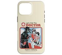 Let's Visit the Doctor Plague Retro Funny Adult Humor Carcasa para iPhone 16 Pro Max