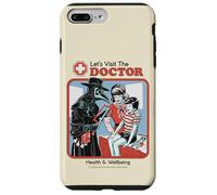 Let's Visit the Doctor Plague Retro Funny Adult Humor Carcasa para iPhone 7 Plus/8 Plus