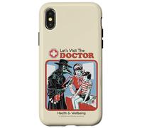 Let's Visit the Doctor Plague Retro Funny Adult Humor Carcasa para iPhone X/XS