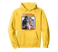 Let's Visit the Doctor Plague Retro Funny Adult Humor Sudadera con Capucha