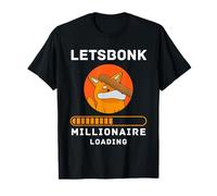 Letsbonk Millionaire Loading Crypto Meme Shitcoin Bonk Camiseta