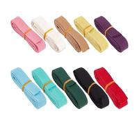letsinstyle 10 Rollo de Cinta de Algodón Grueso, Correas de Cincha con Asas de 3/4 Pulgada Y 20 Yardas, Correas para Bolsos para Hacer Asas de Bolsos, Cinturón de Tela