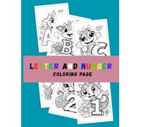 Letter and Number Coloring Sheets: Animalls Coloring pages