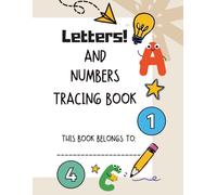 Letter and Number Tracing Book