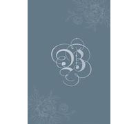 Letter B Elegant Design Hardcover Notebook with Subtal Dotted Grid: 100 Sheets 200 Pages Best for Gifts