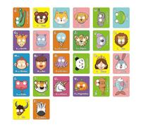 Letter Flash Cards, Educational Alphabet Learning Toys for Kids, Early Childhood Vocabulary Builder with Reading Practice Activities, Speech Development, Parent-Child Interaction 20x18cm