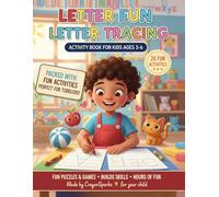 Letter Fun Letter Tracing Activity Book for Toddlers Ages 3-6: 26 Pages Preschool Learning Workbook, Tracing Workbook Preschool, Alphabet Tracing ... fun (CrayonSparks Kids Activity Books)
