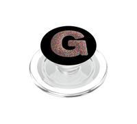 Letter G Candy Rainbow Sprinkles Monogram Men, Women, Kids PopSockets PopGrip para MagSafe