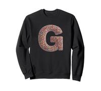 Letter G Candy Rainbow Sprinkles Monogram Men, Women, Kids Sudadera