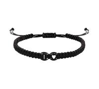 Letter Heart Bracelets - Adjustable Wristband Gift, Handmade Charm Bracelet, Trendy Jewelry Accessories | Initial Bracelet with Heart Design, Boys Girls Men Women, Custom Personalized Handmade