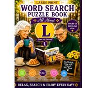 Letter L Word Search Puzzle Book for Seniors: Large Print Brain Games for Memory, Focus & Relaxation