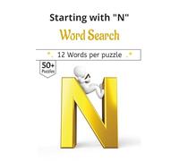 Letter N Word Search book: Letter N Word Search book