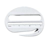 Letter Opener - Portable Mail Openerr, Portable Slitter For Letter Envelop, Office Stationery Tool, Office Letters Opener, Multipurpose Magnifier Rule For Home Travel Dorm Business Work Study School