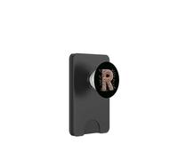 Letter R Candy Rainbow Sprinkles Monogram Style PopSockets PopWallet para MagSafe