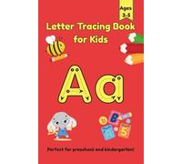 Letter Tracing Book for Kids: Perfect for preschool and kindergarten!