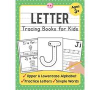 Letter Tracing Books for Kids Ages 3-5: A Beginning Letter Tracing Book for Toddlers (A-Z) With Activity Book for Kids: 1 (TueBaah Handwriting Workbook)
