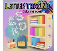 Letter Tracing Coloring Book for Kids Ages 3-5: Learn to Trace Letters and Practice the ABC | Fun Handwriting Practice for Preschool, Pre-K and ... Activity Book (Letter tracing for kids)