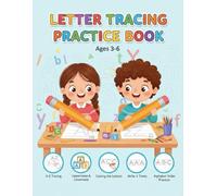 Letter Tracing Practice Book for Kids: Preschool & Kindergarten Handwriting Workbook | 83 Pages | 8.5×11 Size | Improve Letter Recognitio