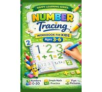Letter Tracing Workbook for Kids Ages 3-6: Learn to Write the Alphabet | Upper & Lowercase Practice | Preschool & Kindergarten (Happy Learning Series)