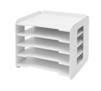 Letter Tray - Paper Organizer Letter Tray | Paper Sorter Organizer for Letters/A4 Office File Folder Holder Desk File Organizers Desk Accessories & Organizers