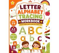 Letter Workbook Tracing Alphabet Practice Tracing Letters: Recognition Kindergarten Preschool Bubble Writing