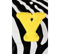 Letter Y Initial Journal : Letter Y Initial Notebook - Hardcover Personalized 3D Letter Zebra Print Design , Journal for Women, Girls, Travel Size Journal 6x9 inches - 100 pages Hardcover