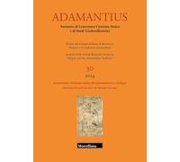 Letteratura cristiana antica fra grammatica e teologia. Giornata di studi in onore di Antonio Cacciari (Adamantius)