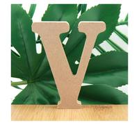 Lettere In Legno Letras de madera Color 10cm, alfabeto DIY, letras palabras, manualidades, diseño nombre pie, decoración for el hogar, fiesta, boda, 3,94 pulgadas, 1 ud(V)