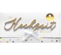 Lettering Surprise - Tarjeta de boda (11 x 22 cm)