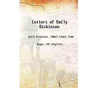 Letters of Emily Dickinson 1894