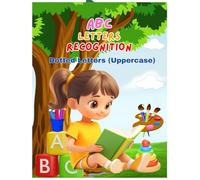 Letters Recognition ABC Tracing Workbook: | Alphabet Handwriting Practice Workbook | Learn to Write and Trace Book for Kindergarten and Kids Ages 3-5 ... Tracing Activities for Capital Dotted Letters