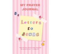 Letters To Jesus Journal: A Pink Christian Prayer and Reflection Notebook for Girls and Women with Bible Verses (6x9 Lined Diary)