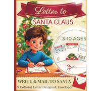 Letters to Santa Activity Book: Fun Christmas Wish List Templates & Cut-Fold Envelopes | Screen-Free Holiday Crafts for Kids Ages 3-10