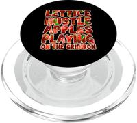 Lettice Hustle Apples Playing on The Gridiron PopSockets PopGrip para MagSafe