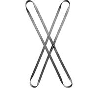 LETTO & TAILOR 22KN - Correa para escalada (2 unidades, 19 mm, certificado CE, 60 cm), color gris