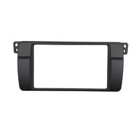 Lettore Stereo Pannello Doble DIN para Serie 3 para E46 1998-2005 Radio DVD Panel Estéreo Kit De Montaje En Salpicadero Marco RESPUNEKBAH(173X98)