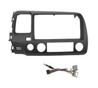 Lettore Stereo Pannello Marco para Radio Coche 9 Pulgadas con para Civic 2008 2009-2011 Android GPS Estéreo Compatible con Unidades Principales 2DIN RESPUNEKBAH(LHD with Cable)