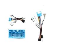 Lettore Stereo Pannello Marco Plástico para Radio DVD Android 10 Pulgadas Incluye Pantalla Cables Arnés para FIT para Jazz 2008 2009-2013 RESPUNEKBAH(Olny 1.3L Cable A)