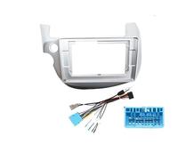 Lettore Stereo Pannello Marco Plástico para Radio DVD Android 10 Pulgadas Incluye Pantalla Cables Arnés para FIT para Jazz 2008 2009-2013 RESPUNEKBAH(Frame B and Cable A)