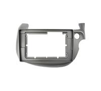 Lettore Stereo Pannello Marco Plástico para Radio DVD Android 10 Pulgadas para FIT para Jazz 2008-2013 Incluye Pantalla Cables Arnés RESPUNEKBAH(RHD Silver Grey C)