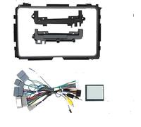 Lettore Stereo Pannello para 2014 para Vezel para HR-V XR-V Radio para Coche 9 Pulgadas Android Estéreo Panel Vídeo Fascia Reproductor Audio Pantalla Cableado Canbus RESPUNEKBAH(2014 VEZEL)
